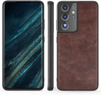 Excelsior Premium PU Leather Back Cover case For Samsung Galaxy S21 Ultra