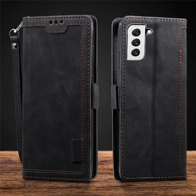 Excelsior Premium PU Leather Wallet flip Cover Case For Samsung Galaxy S22 Plus 5G