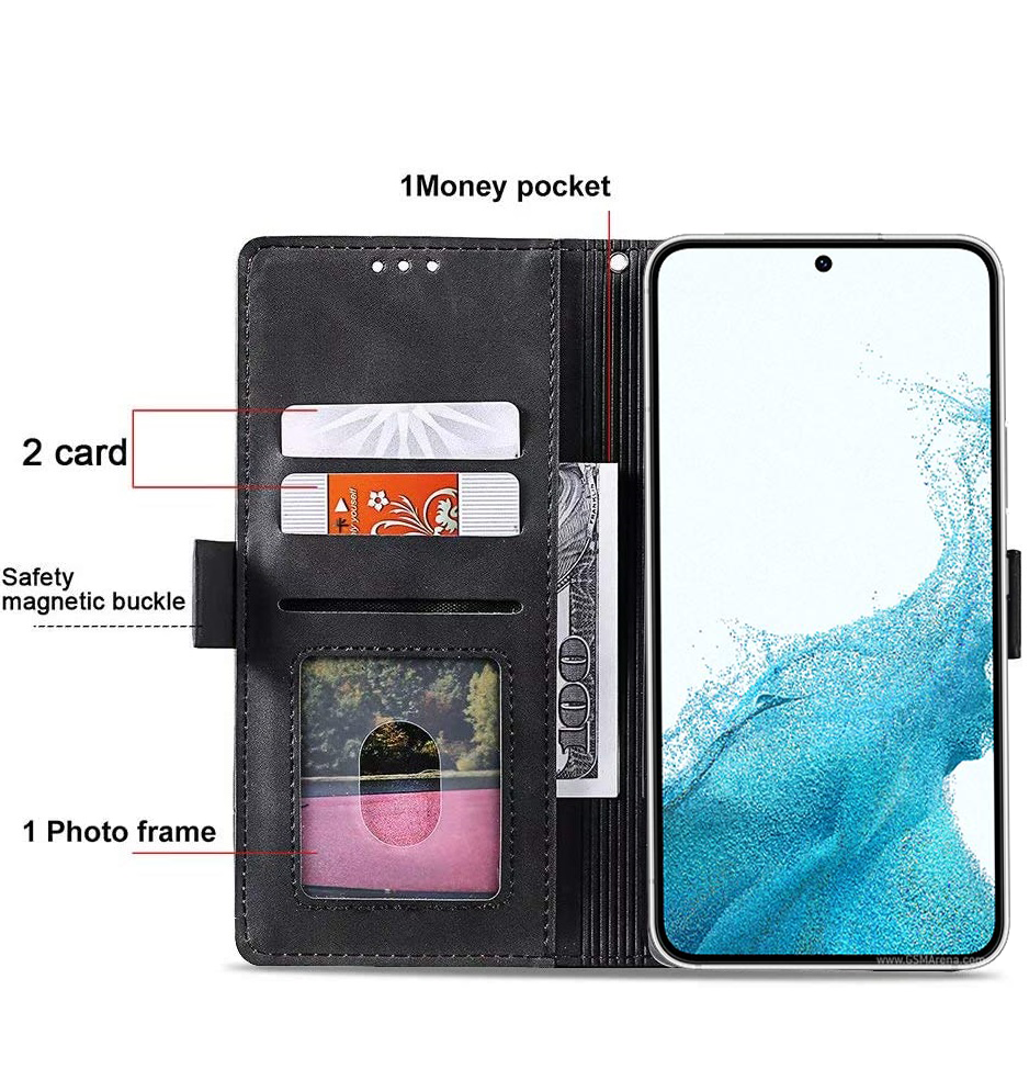 Excelsior Premium PU Leather Wallet flip Cover Case For Samsung Galaxy S23 Plus 5G