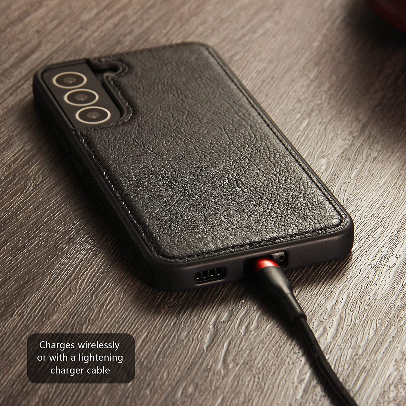Excelsior Premium PU Leather Back Cover case For Samsung Galaxy S22 5G