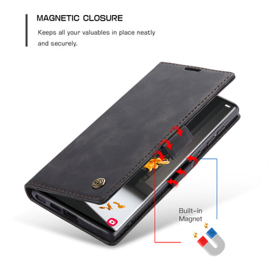 Samsung Galaxy S22 Ultra 5G Premium PU Leather Wallet flip Cover Case By Excelsior