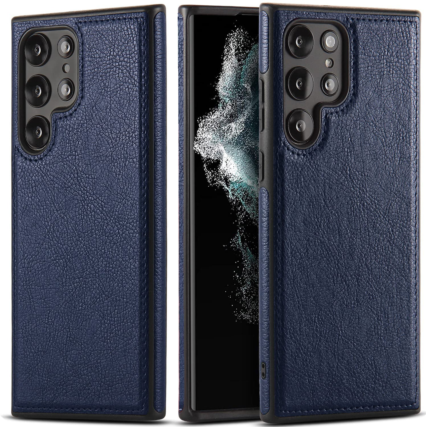 Excelsior Premium PU Leather Back Cover case For Samsung Galaxy S22 Ultra