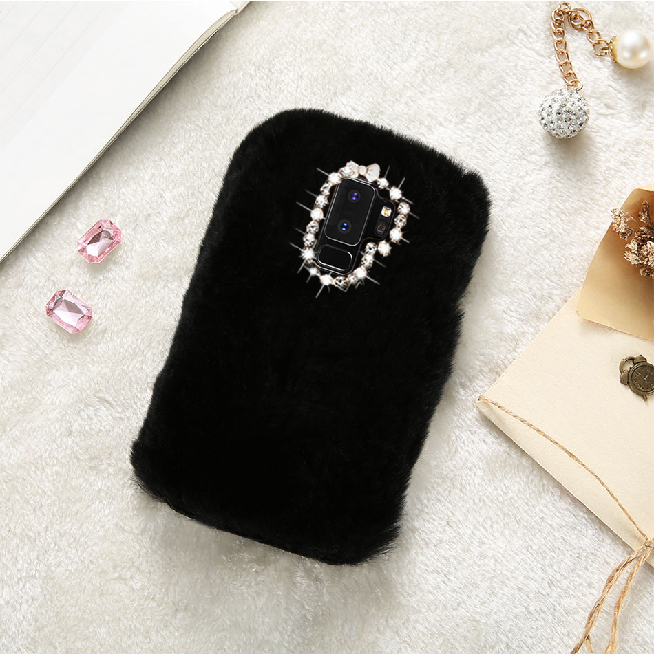Samsung Galaxy S9 Plus Fur back case cover By Excelsior