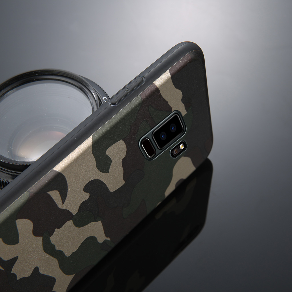 Excelsior Premium Military Design Silicon Back Cover Case for Samsung Galaxy S9
