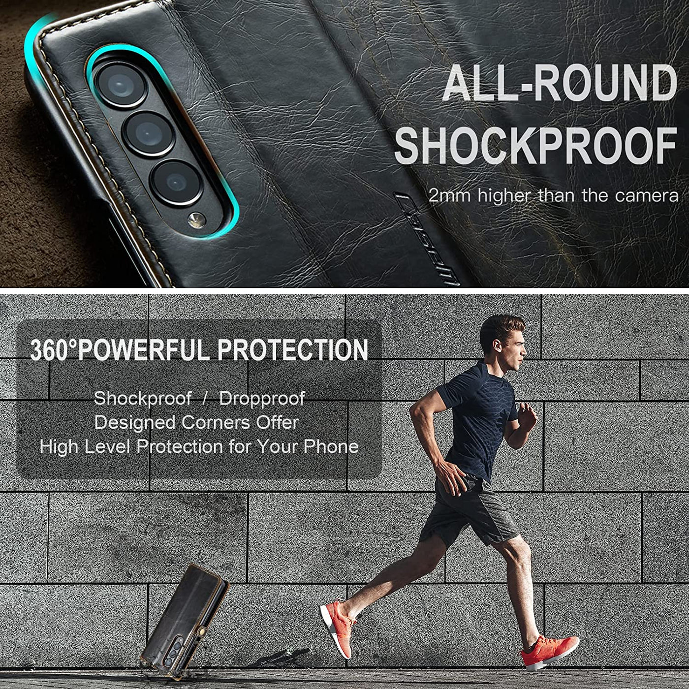 Samsung Galaxy Z Fold3 shockproof cover case