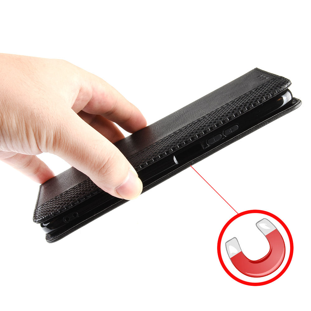 Excelsior Premium Leather Wallet Flip Cover Case For Vivo V17