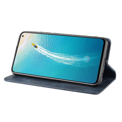 Vivo V17 Leather Wallet flip case cover with stand function
