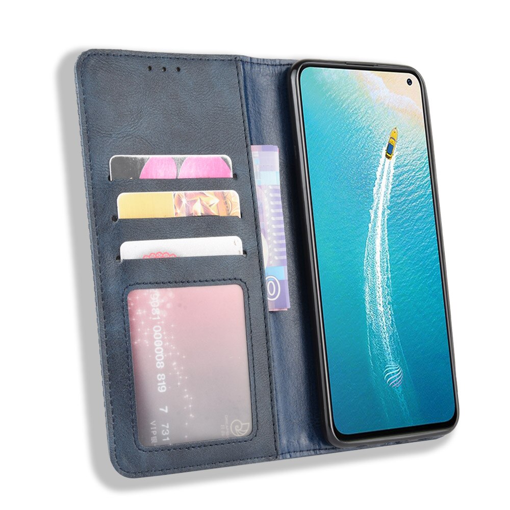 Vivo V17 full body protection Leather Wallet flip case cover by Excelsior