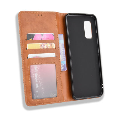 Excelsior Premium Leather Wallet Flip Cover Case For Vivo V17