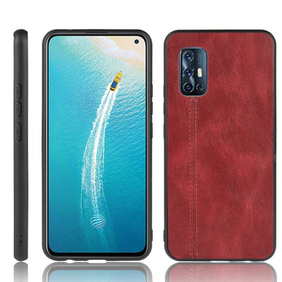 Excelsior Premium PU Leather Back Cover Case For Vivo V17