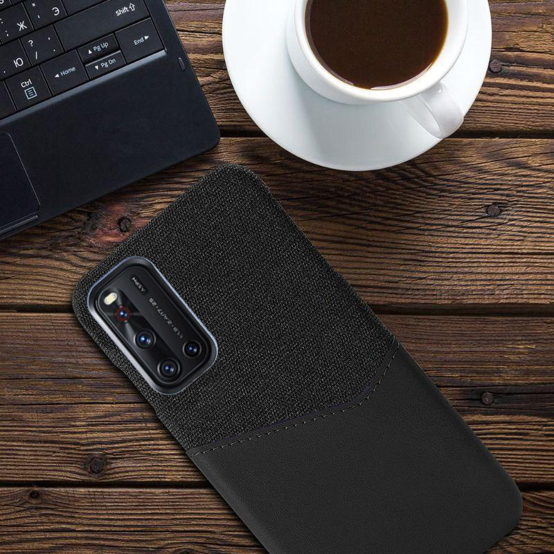 Excelsior Premium Card Holder | Hard | Leather Back Cover case for Vivo V19
