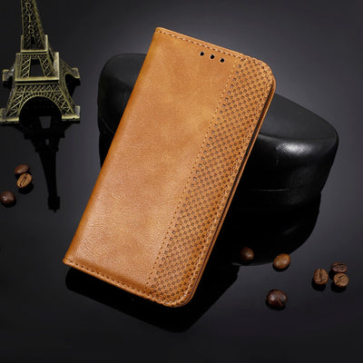 Excelsior Premium Leather Wallet flip Cover Case For Vivo V19
