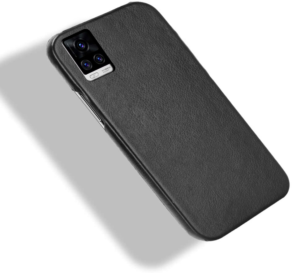 Excelsior Premium PU Leather Hard Back Cover case for Vivo V20 Pro