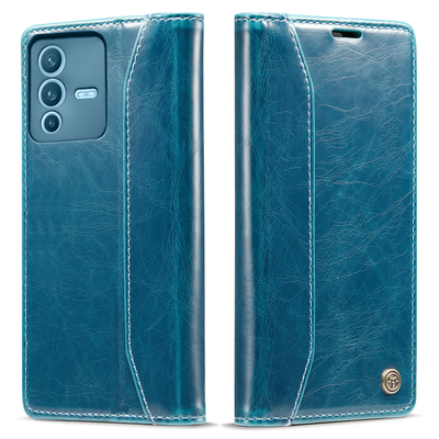 Excelsior Premium PU Leather Wallet flip Cover Case For Vivo V23 5G