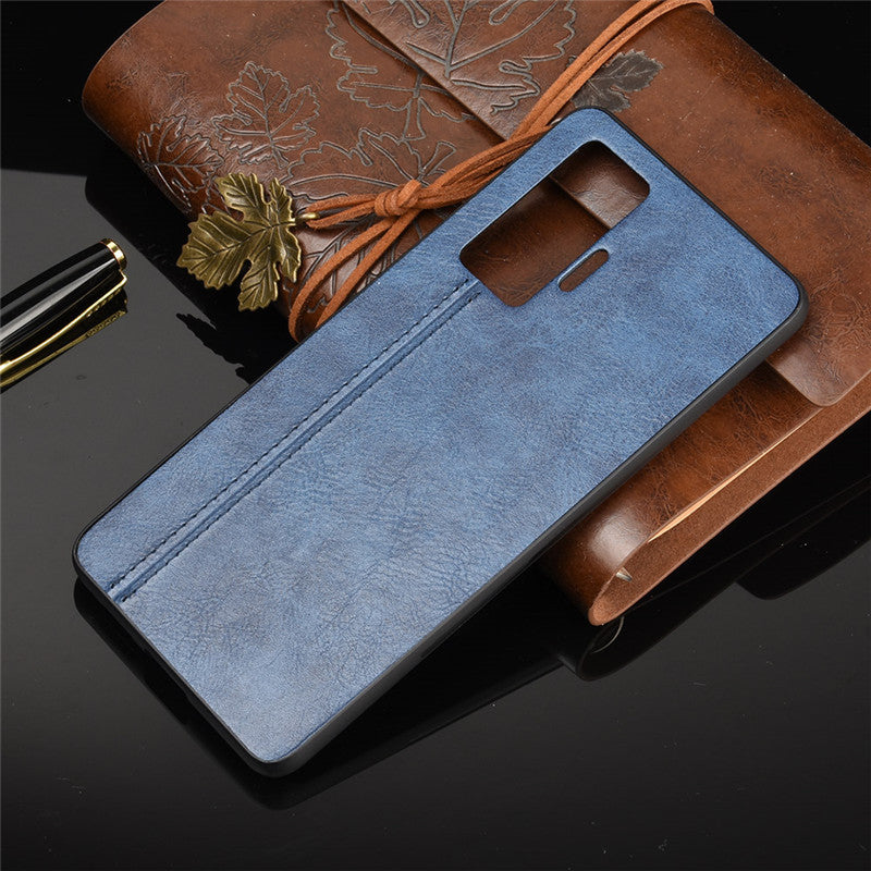 Excelsior Premium PU Leather Back Cover Case For Vivo X50