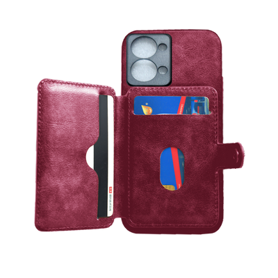 Excelsior Premium Card Holder | PU Leather Back Cover case for Oneplus Nord 2T