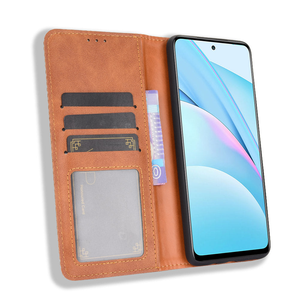 Excelsior Premium Leather Wallet Flip Cover Case For Xiaomi Mi 10i 5G