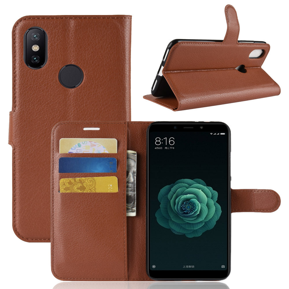 Excelsior Premium PU Leather Wallet flip Cover Case For Xiaomi Mi A2