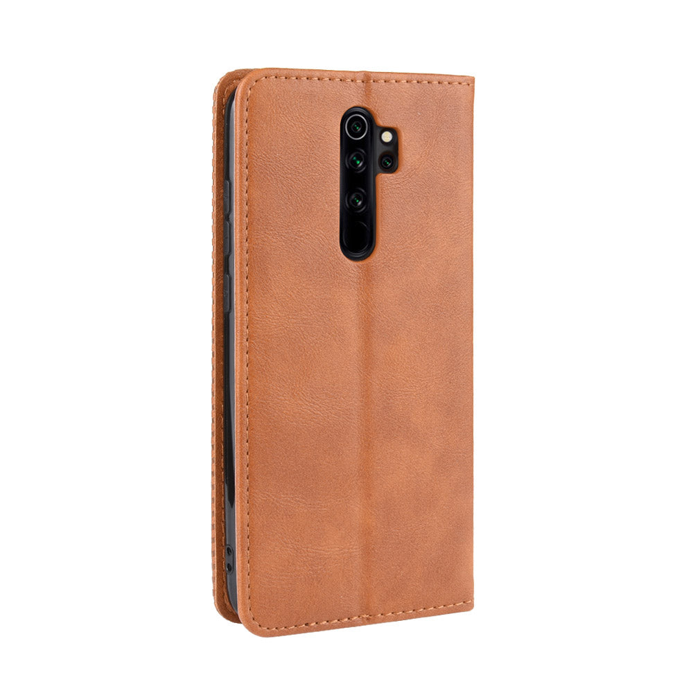 Excelsior Premium Leather Wallet Flip Cover Case For Xiaomi Mi Redmi Note 8 Pro