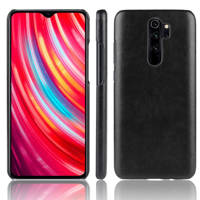 Excelsior Premium PU Leather Hard Back Cover case for Xiaomi Redmi Note 8 Pro