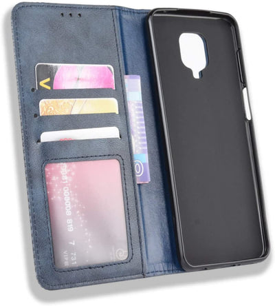 Xiaomi mi Redmi note 9 pro max leather case cover with camera protection