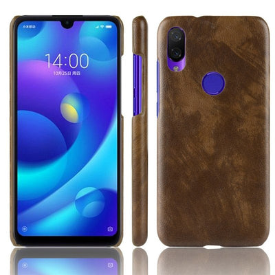 Xiaomi Redmi Note 7 coffee color hard back cover case