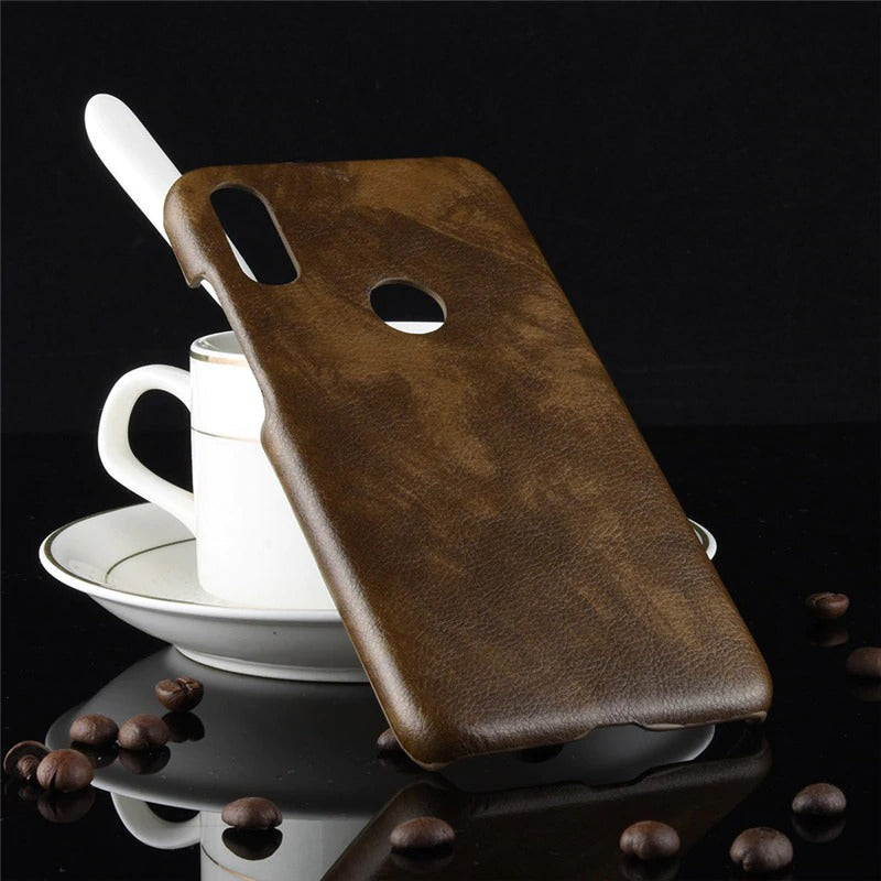 Excelsior Premium PU Leather Hard Back Cover case for Xiaomi Redmi Note 7 | Note 7s | Note 7 Pro