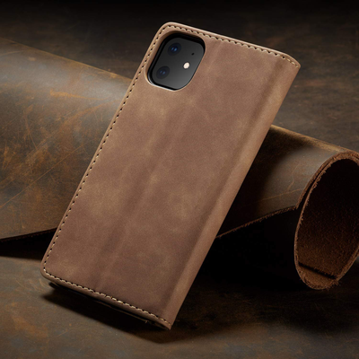 Excelsior Premium Leather Wallet flip Cover Case For Apple iPhone 11