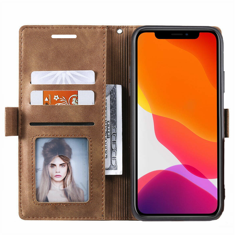 Excelsior Premium PU Leather Wallet flip Cover Case For Apple iPhone 11