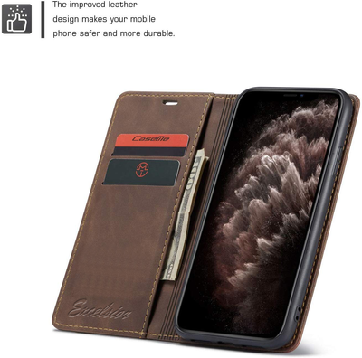 Excelsior Premium Leather Wallet flip Cover Case For Apple iPhone 11 Pro