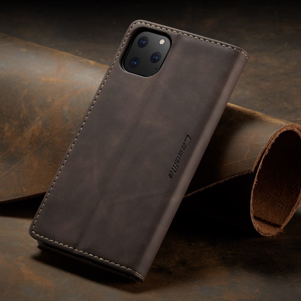 Excelsior Premium Leather Wallet flip Cover Case For Apple iPhone 11 Pro