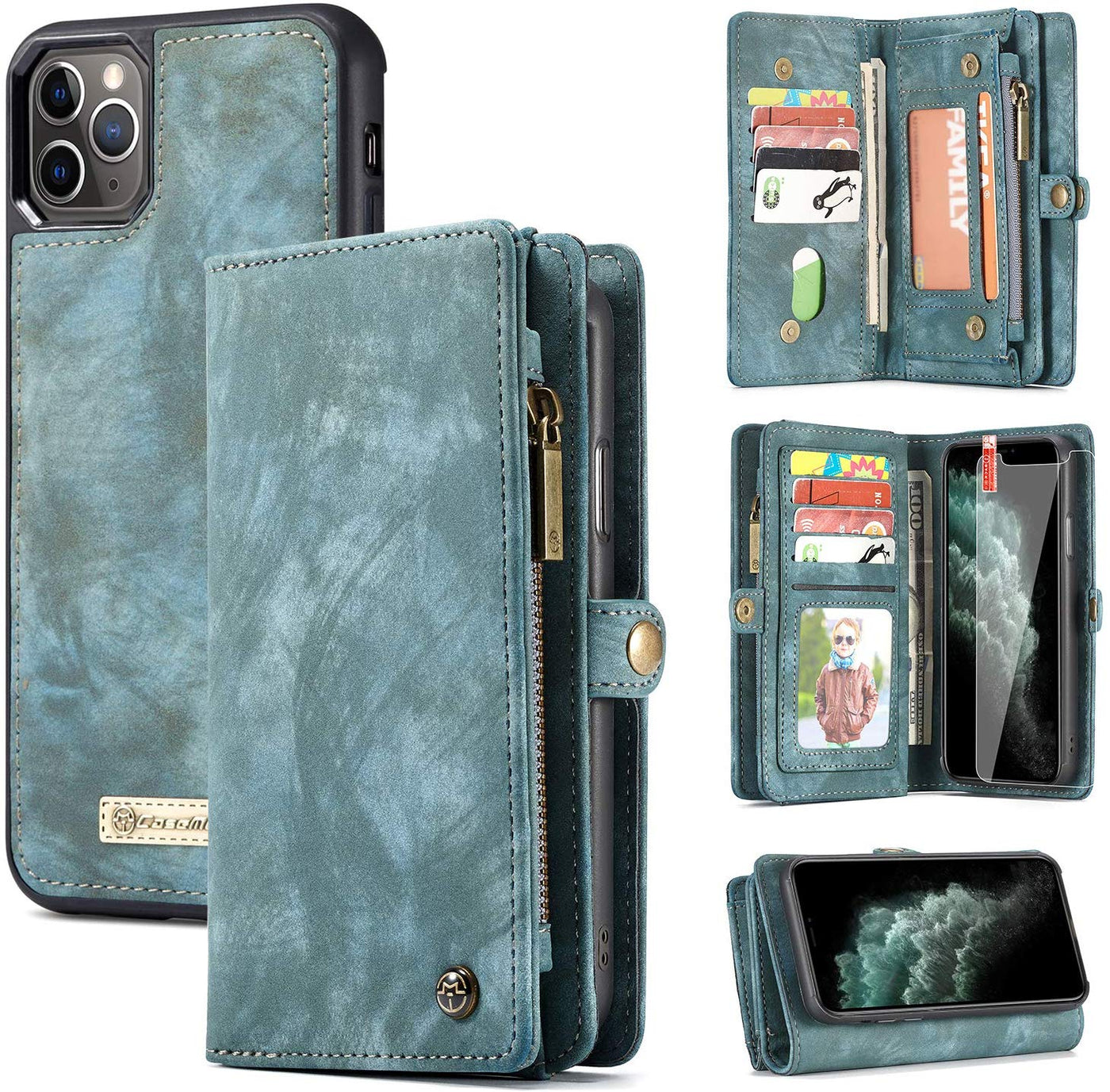 Excelsior Premium Multifunctional Leather Wallet flip cover case  For Apple iPhone 11 Pro Max