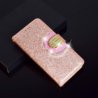 Excelsior Premium Leather Glitter Wallet Flip Case Cover For Apple iPhone 11 Pro