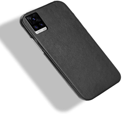 Excelsior Premium PU Leather Hard Back Cover case for Vivo V20