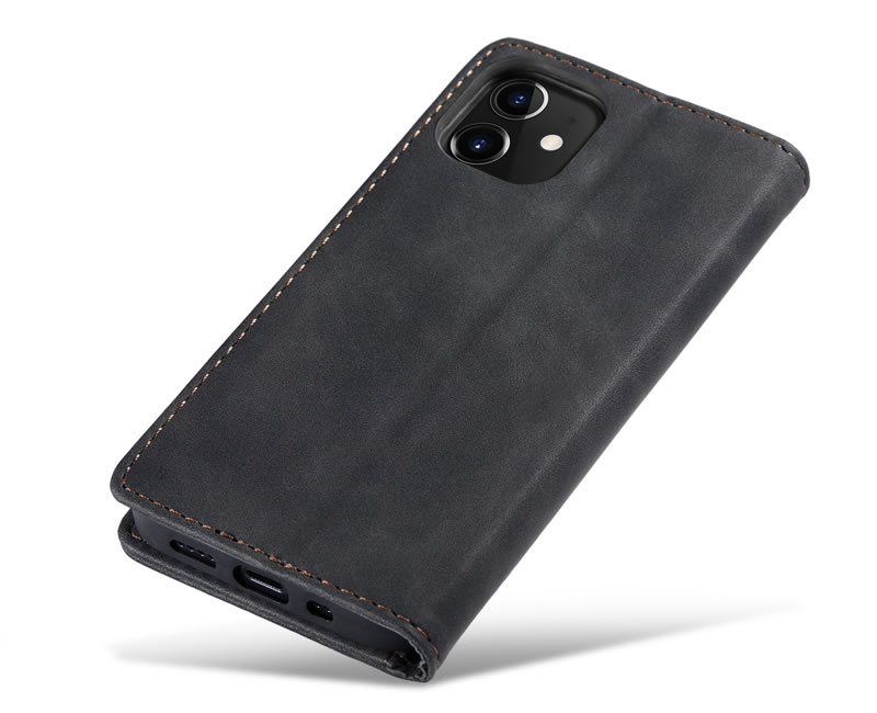 Excelsior Premium Leather Wallet flip Cover Case For Apple iPhone 12 | 12 Pro