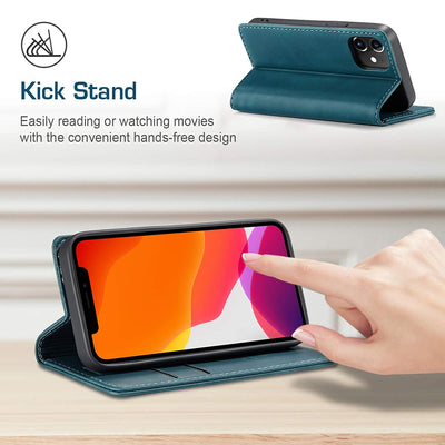 Excelsior Premium Leather Wallet flip Cover Case For Apple iPhone 12 Mini