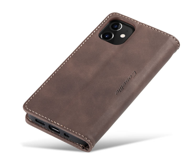 Excelsior Premium Leather Wallet flip Cover Case For Apple iPhone 12 Mini