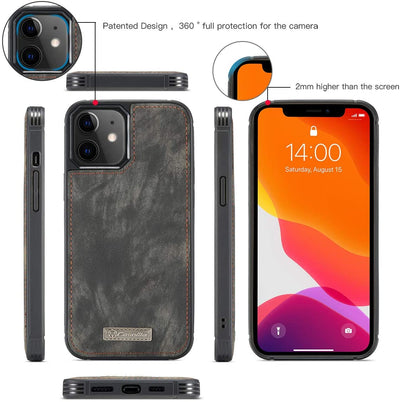 Excelsior Premium Multifunctional Leather Wallet flip cover case  For Apple iPhone 12 | 12 Pro