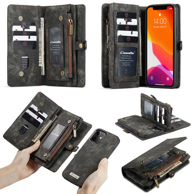 Excelsior Premium Multifunctional Leather Wallet flip cover case  For Apple iPhone 12 | 12 Pro