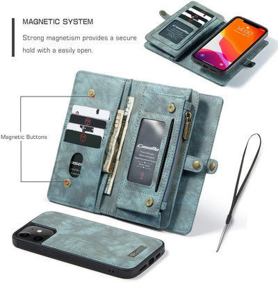 Excelsior Premium Multifunctional Leather Wallet flip cover case  For Apple iPhone 12 | 12 Pro