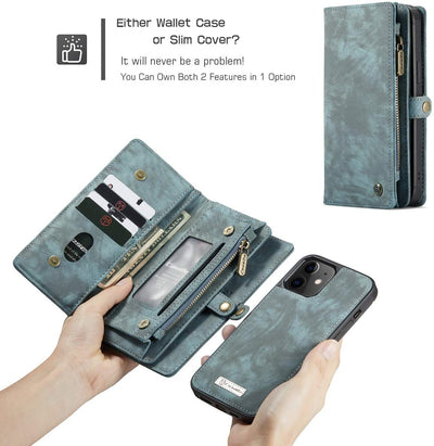 Excelsior Premium Multifunctional Leather Wallet flip cover case  For Apple iPhone 12 | 12 Pro