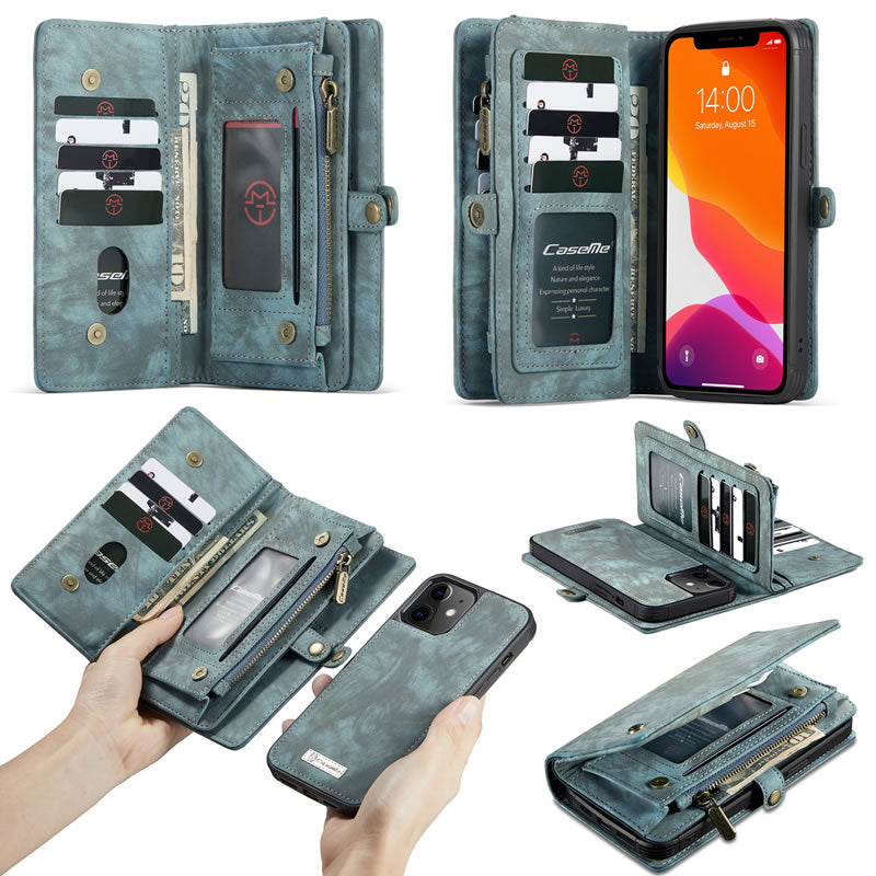 Excelsior Premium Multifunctional Leather Wallet flip cover case  For Apple iPhone 12 | 12 Pro