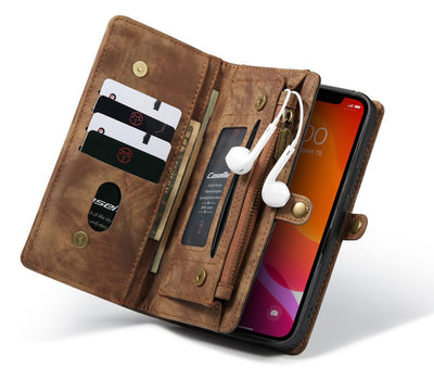 Excelsior Premium Multifunctional Leather Wallet flip cover case  For Apple iPhone 12 | 12 Pro