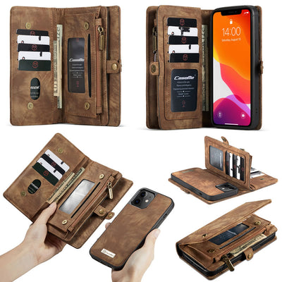 Excelsior Premium Multifunctional Leather Wallet flip cover case  For Apple iPhone 12 | 12 Pro
