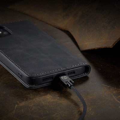 Excelsior Premium Leather Wallet flip Cover Case For Apple iPhone 12 Pro Max