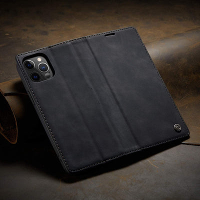 Excelsior Premium Leather Wallet flip Cover Case For Apple iPhone 12 Pro Max