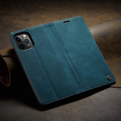 Excelsior Premium Leather Wallet flip Cover Case For Apple iPhone 12 Pro Max