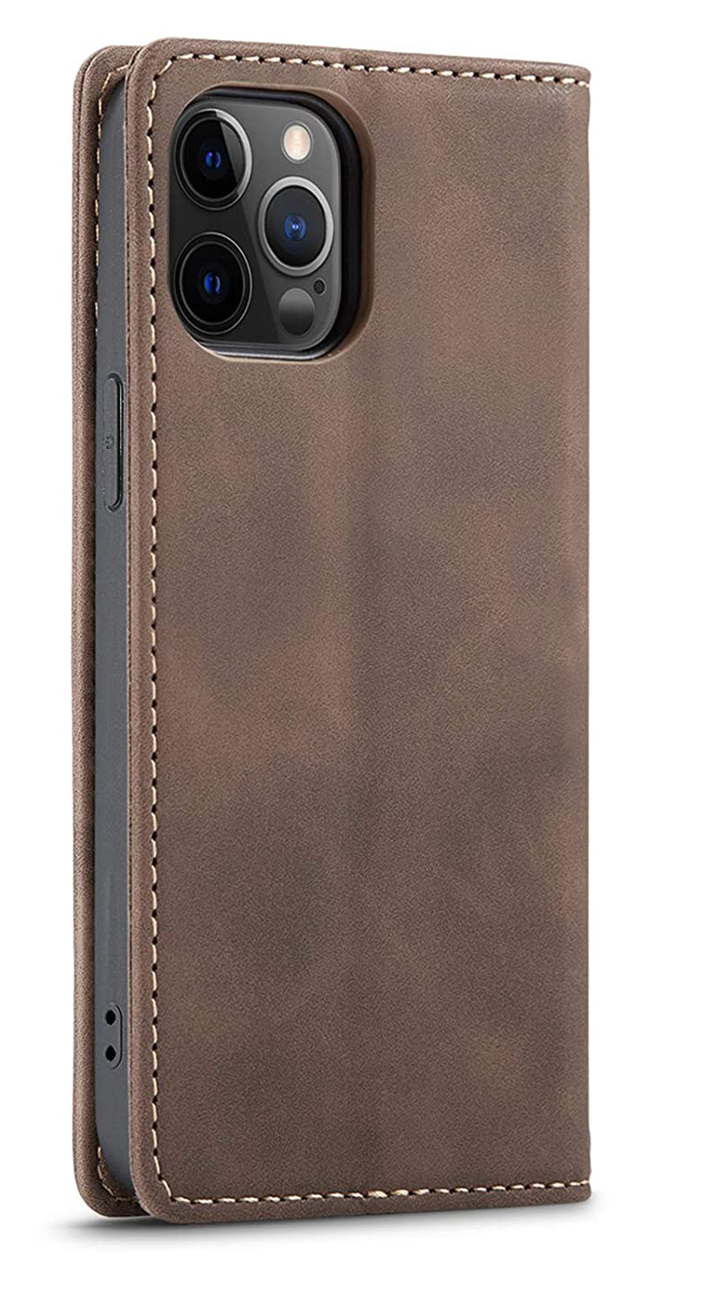 Excelsior Premium Leather Wallet flip Cover Case For Apple iPhone 12 Pro Max