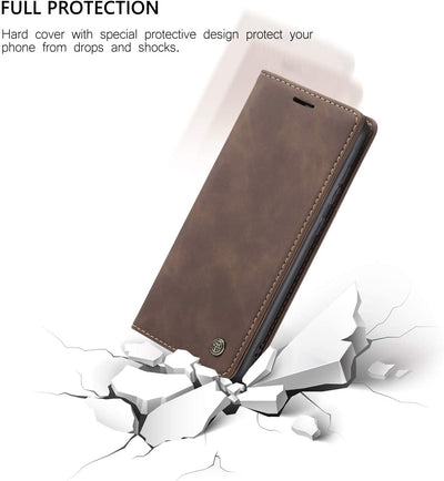 Excelsior Premium Leather Wallet flip Cover Case For Apple iPhone 12 Pro Max
