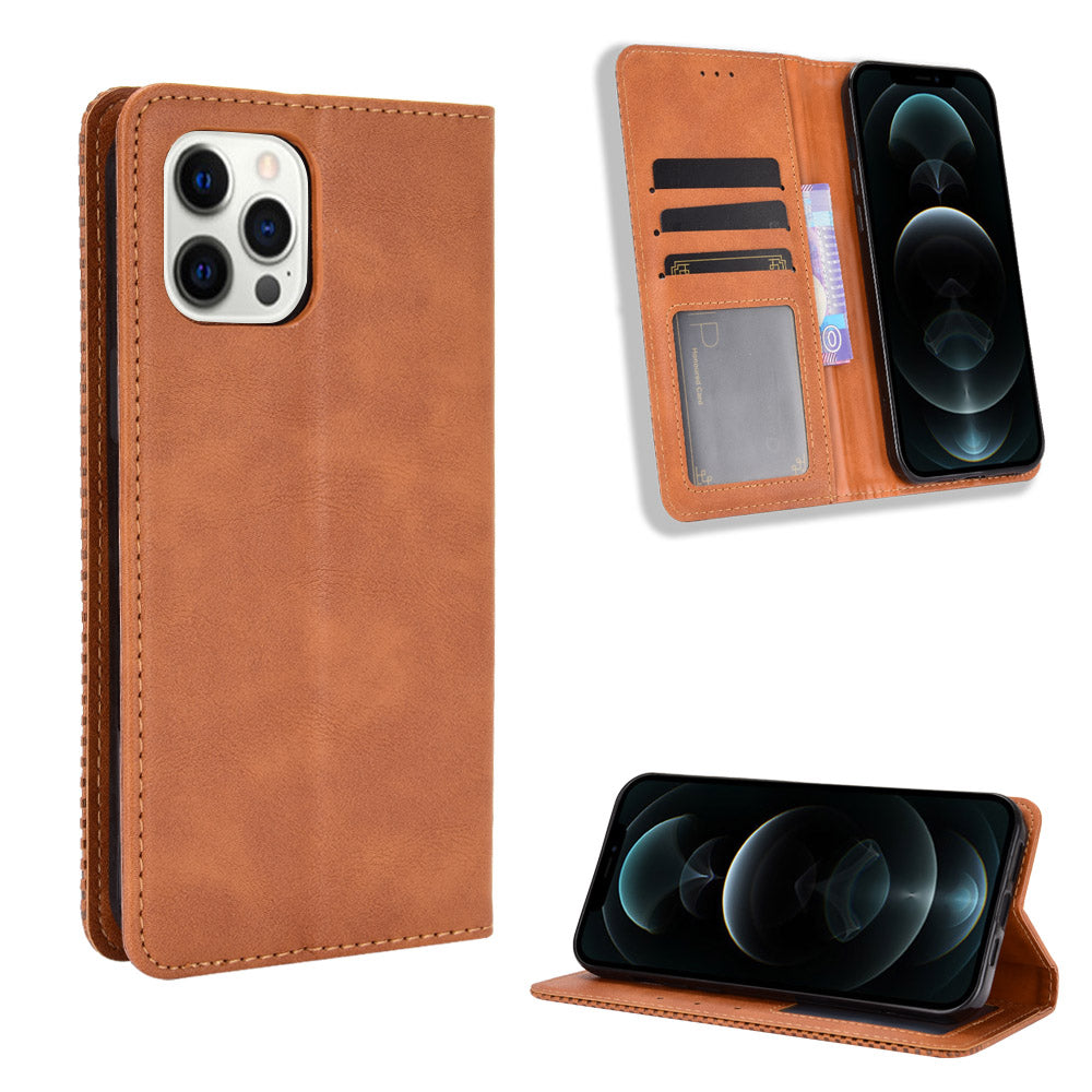 Excelsior Premium Leather Wallet flip Cover Case For Apple iPhone 12 Pro Max